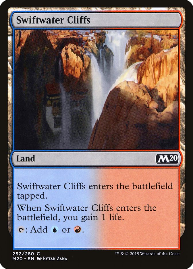 Swiftwater Cliffs [Core Set 2020] | Cracking-Singles