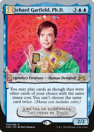 Richard Garfield, Ph.D. [Unsanctioned] | Cracking-Singles