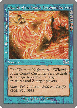 The Ultimate Nightmare of Wizards of the Coast Customer Service [Unglued] | Cracking-Singles