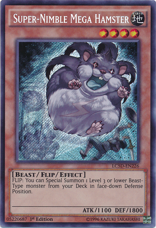 Super-Nimble Mega Hamster [LC5D-EN226] Secret Rare | Cracking-Singles