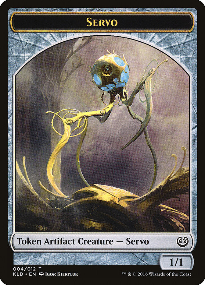 Servo (004/012) [Kaladesh Tokens] | Cracking-Singles