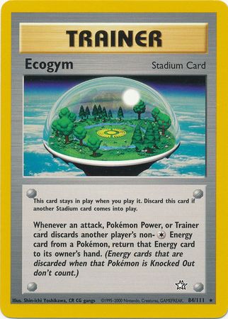 Ecogym (84/111) [Neo Genesis Unlimited] | Cracking-Singles