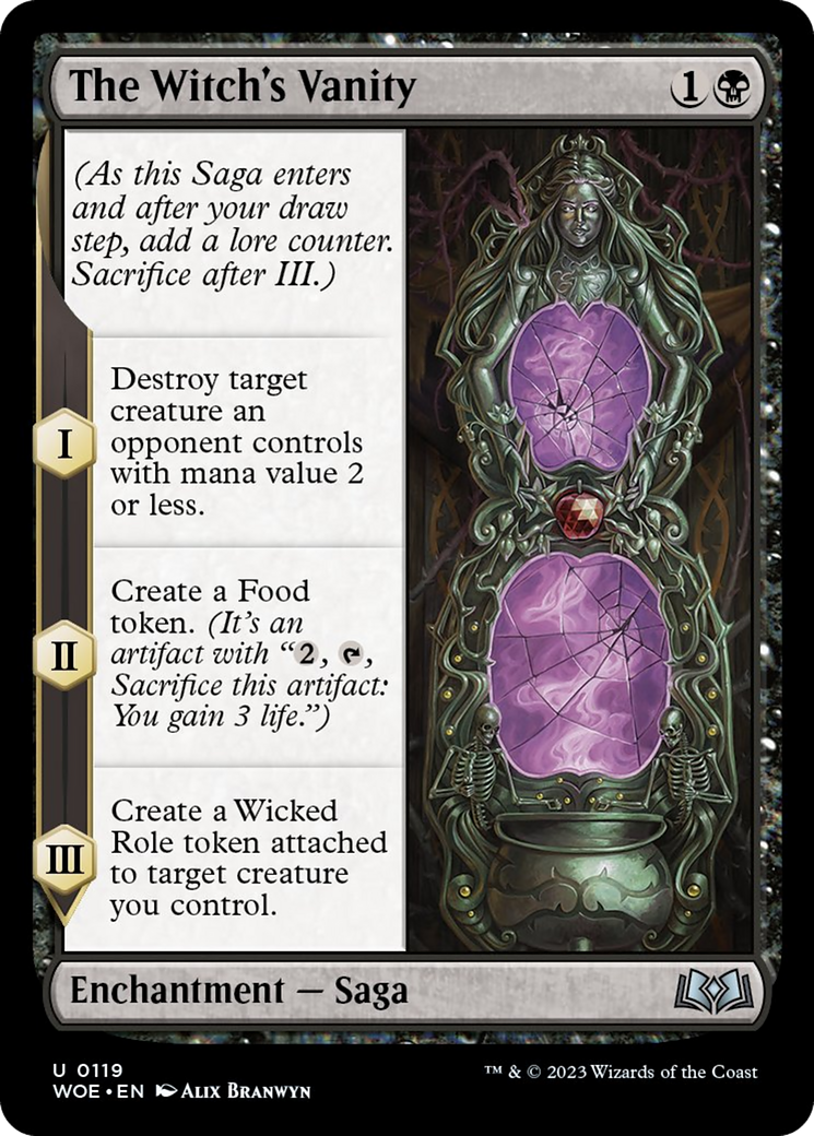 The Witch's Vanity [Wilds of Eldraine] | Cracking-Singles