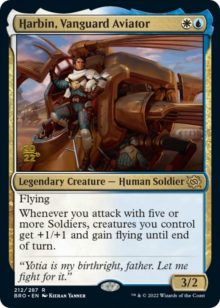 Harbin, Vanguard Aviator [The Brothers' War: Prerelease Promos] | Cracking-Singles