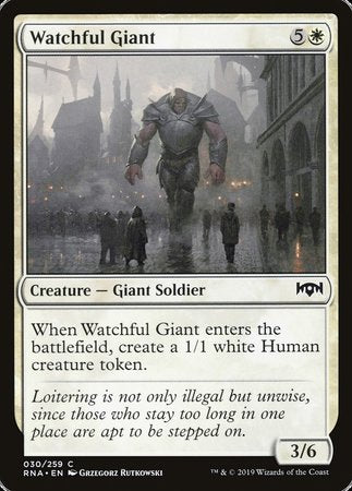 Watchful Giant [Ravnica Allegiance] | Cracking-Singles