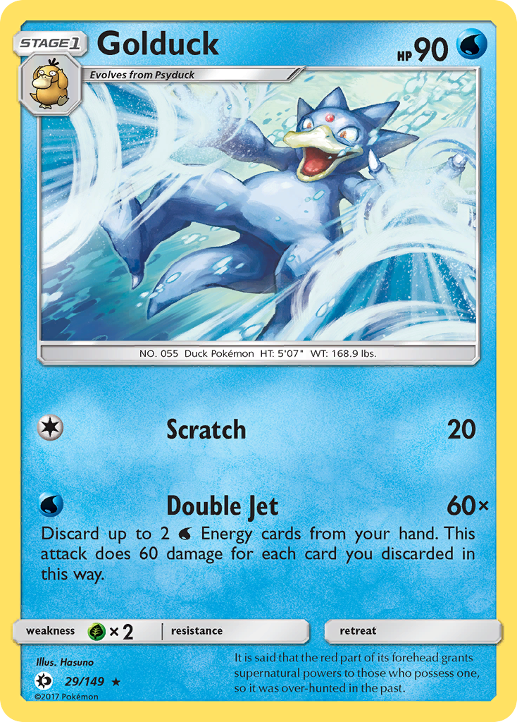 Golduck (29/149) [Sun & Moon: Base Set] | Cracking-Singles