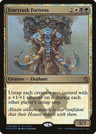 Ivorytusk Fortress [Khans of Tarkir Promos] | Cracking-Singles