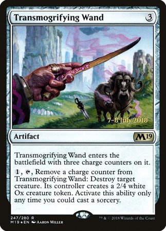 Transmogrifying Wand [Core Set 2019 Promos] | Cracking-Singles