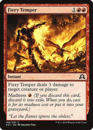 Fiery Temper [Shadows over Innistrad] | Cracking-Singles