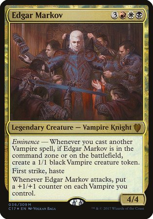 Edgar Markov (Commander 2017) [Commander 2017 Oversized] | Cracking-Singles