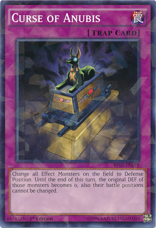 Curse of Anubis [BP03-EN199] Shatterfoil Rare | Cracking-Singles