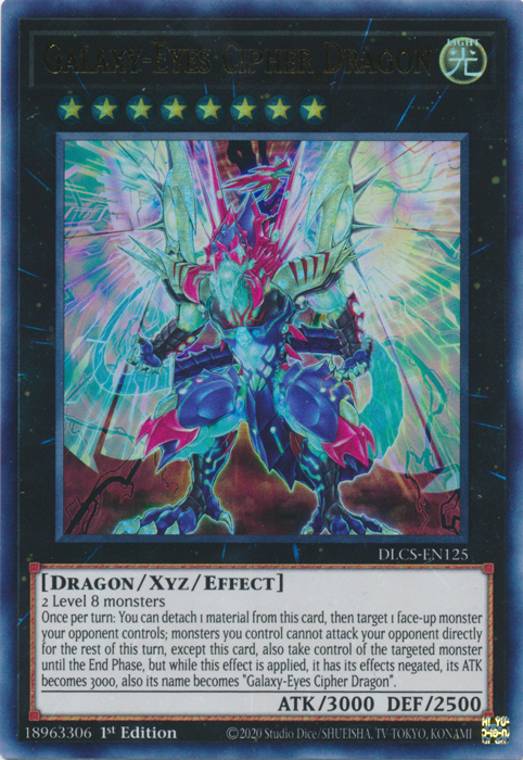 Galaxy-Eyes Cipher Dragon [DLCS-EN125] Ultra Rare | Cracking-Singles