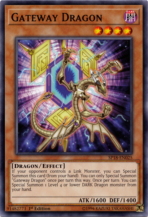 Gateway Dragon [SP18-EN025] Common | Cracking-Singles