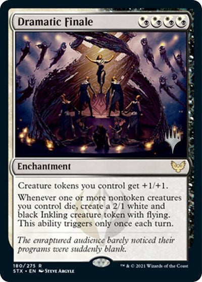 Dramatic Finale (Promo Pack) [Strixhaven: School of Mages Promos] | Cracking-Singles