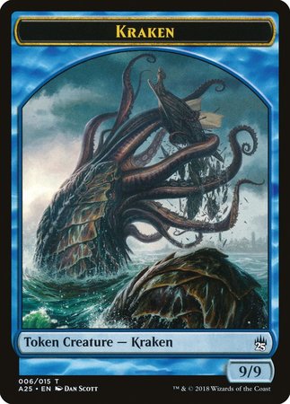 Kraken Token (006) [Masters 25 Tokens] | Cracking-Singles