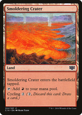 Smoldering Crater [Commander 2014] | Cracking-Singles