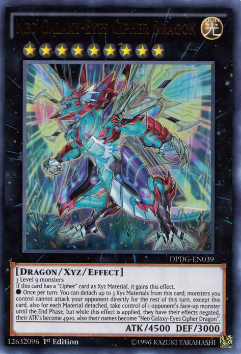 Neo Galaxy-Eyes Cipher Dragon [DPDG-EN039] Ultra Rare | Cracking-Singles