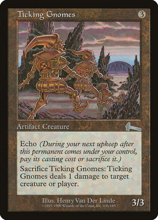 Ticking Gnomes [Urza's Legacy] | Cracking-Singles