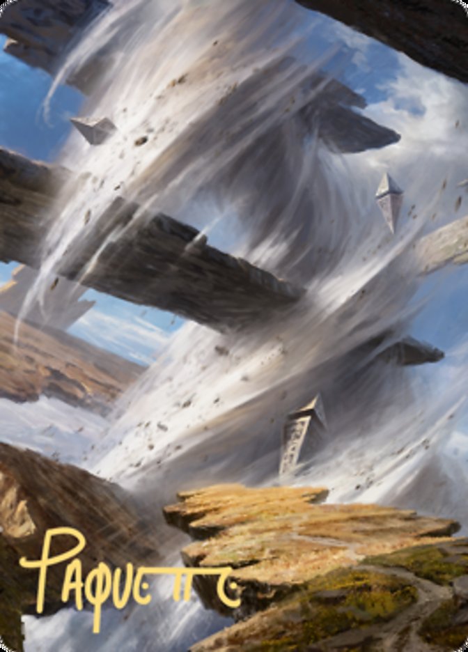 Plains 2 Art Card (Gold-Stamped Signature) [Zendikar Rising Art Series] | Cracking-Singles