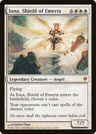 Iona, Shield of Emeria [Zendikar] | Cracking-Singles