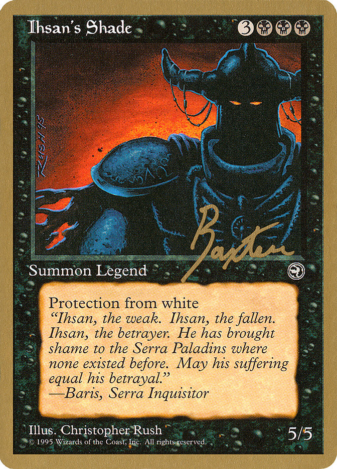 Ihsan's Shade (George Baxter) [Pro Tour Collector Set] | Cracking-Singles