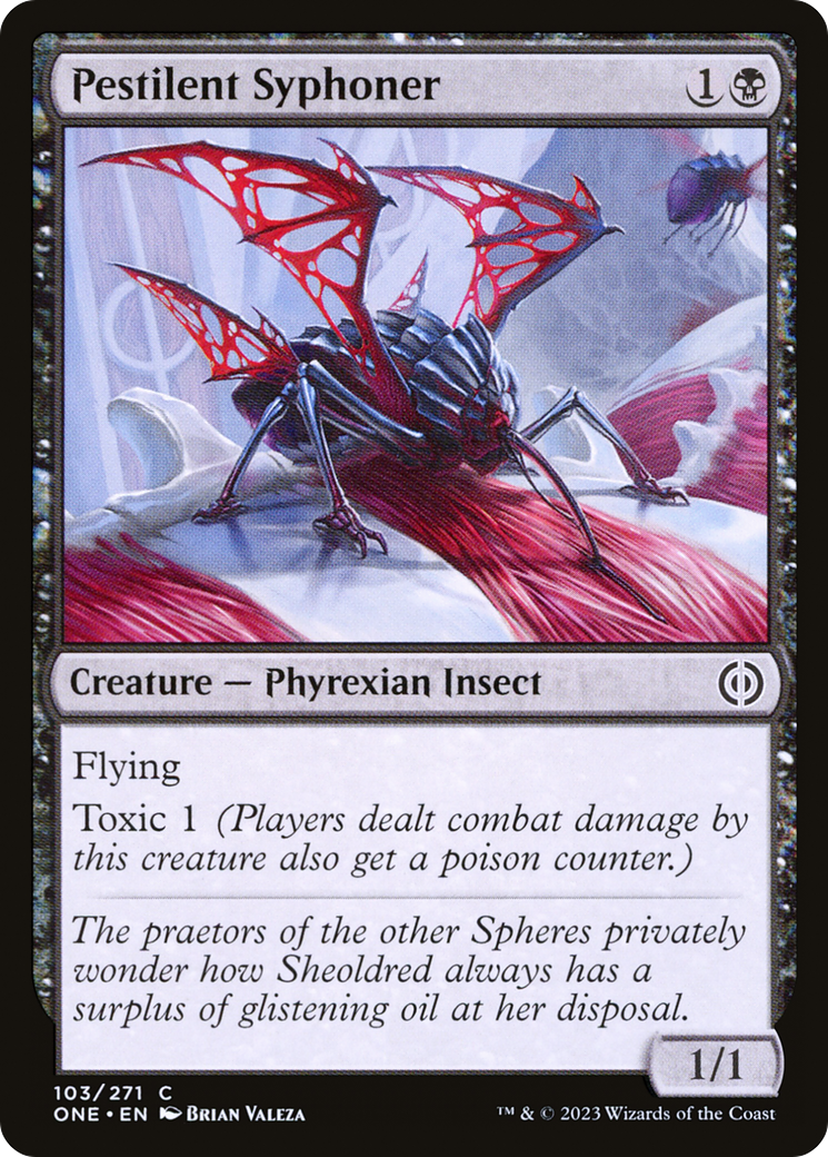 Pestilent Syphoner [Phyrexia: All Will Be One] | Cracking-Singles