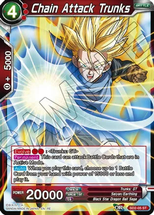 Chain Attack Trunks [SD2-05] | Cracking-Singles