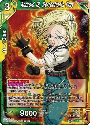 Android 18, Perfection's Prey [P-210] | Cracking-Singles