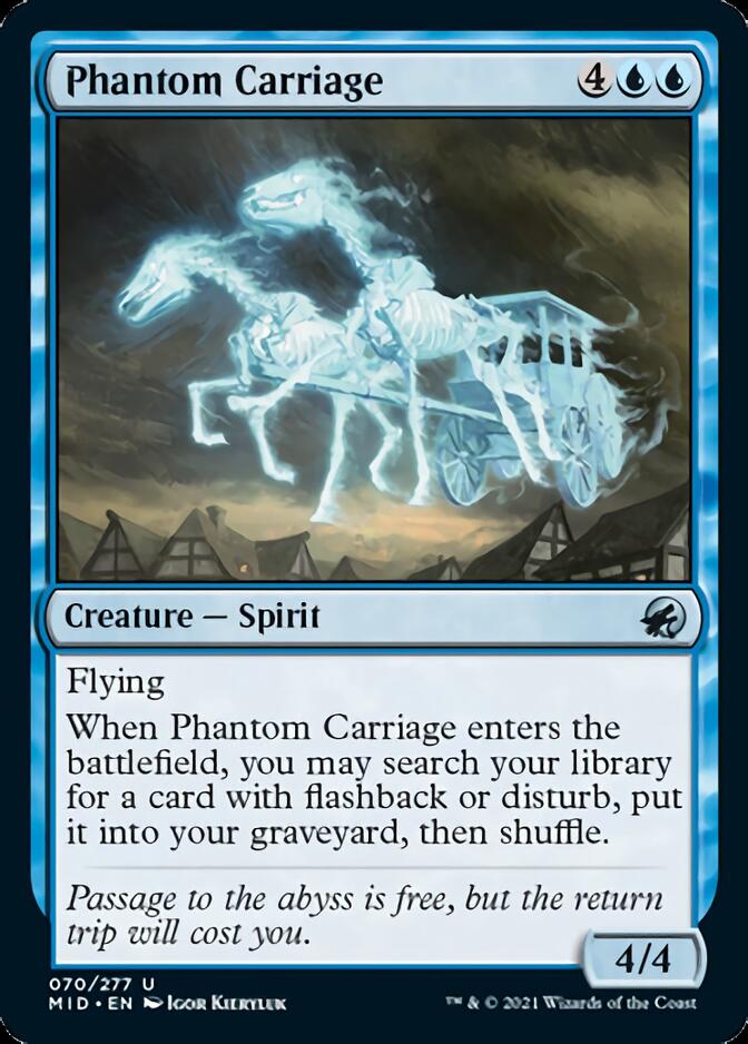 Phantom Carriage [Innistrad: Midnight Hunt] | Cracking-Singles