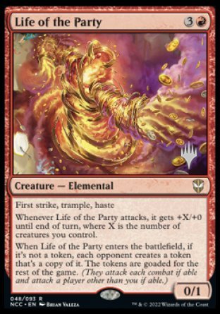 Life of the Party (Promo Pack) [Streets of New Capenna Commander Promos] | Cracking-Singles