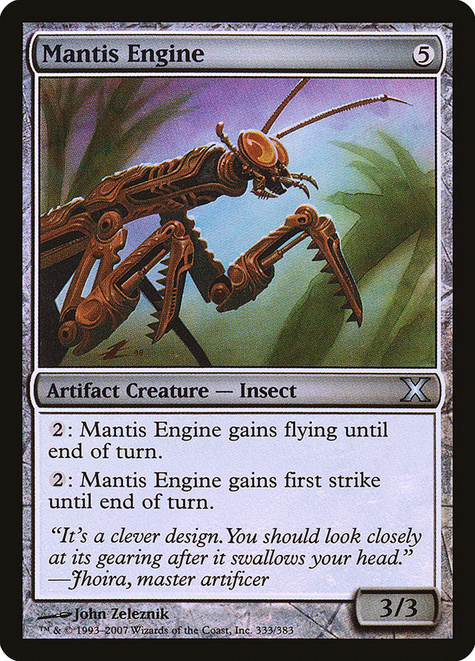 Mantis Engine (Premium Foil) [Tenth Edition] | Cracking-Singles