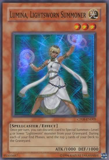 Lumina, Lightsworn Summoner [CP08-EN005] Super Rare | Cracking-Singles