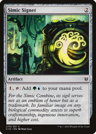 Simic Signet [Commander 2016] | Cracking-Singles