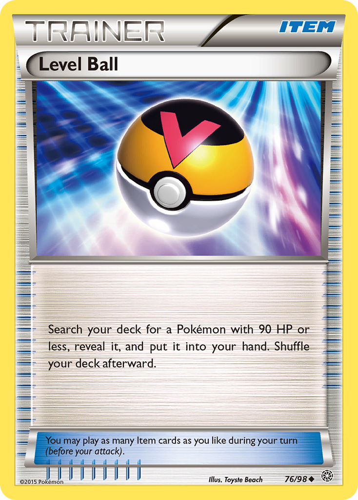 Level Ball (76/98) [XY: Ancient Origins] | Cracking-Singles