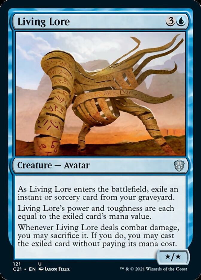 Living Lore [Commander 2021] | Cracking-Singles