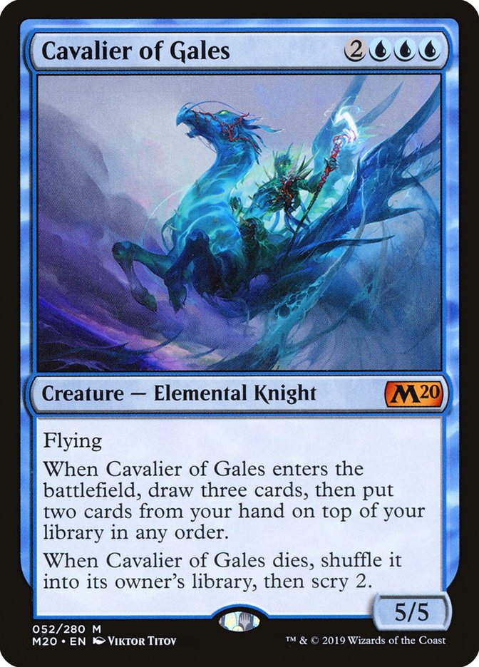 Cavalier of Gales [Core Set 2020] | Cracking-Singles