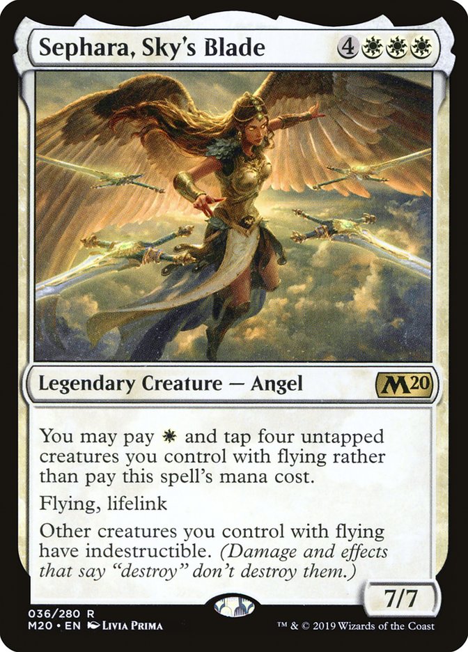 Sephara, Sky's Blade [Core Set 2020] | Cracking-Singles