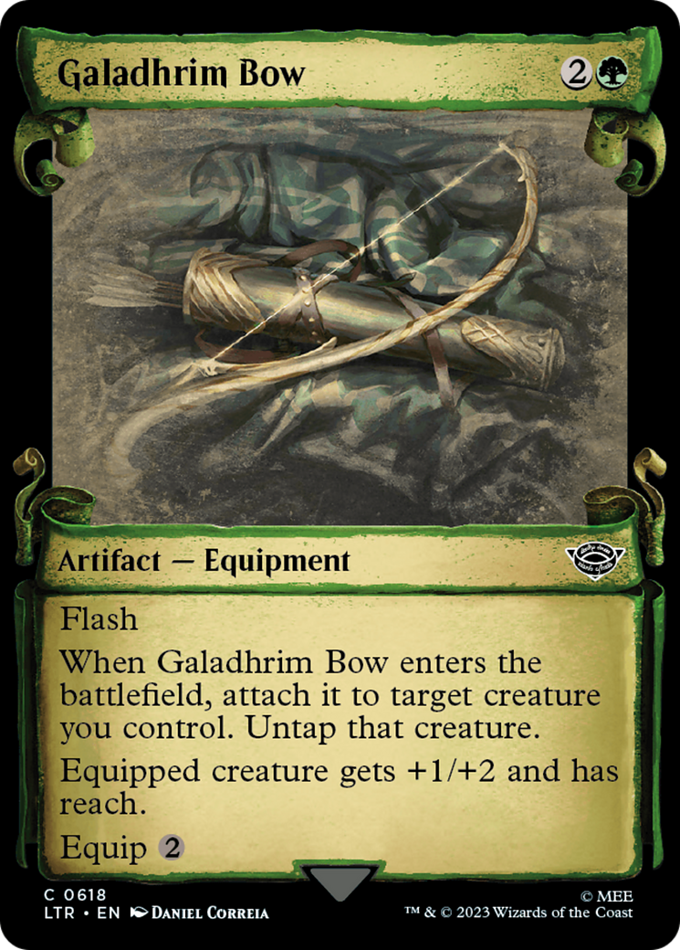 Galadhrim Bow [The Lord of the Rings: Tales of Middle-Earth Showcase Scrolls] | Cracking-Singles