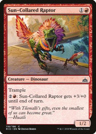 Sun-Collared Raptor [Rivals of Ixalan] | Cracking-Singles