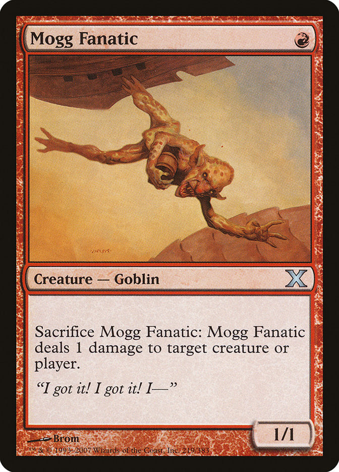 Mogg Fanatic [Tenth Edition] | Cracking-Singles