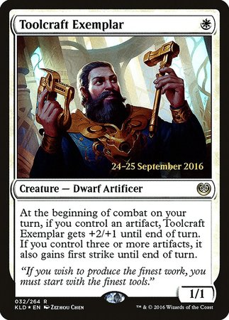 Toolcraft Exemplar [Kaladesh Promos] | Cracking-Singles