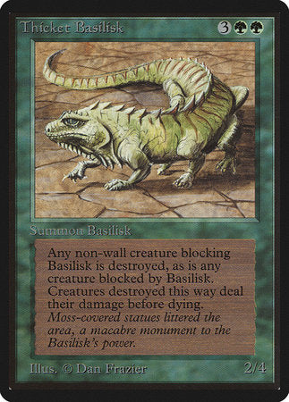 Thicket Basilisk [Limited Edition Beta] | Cracking-Singles