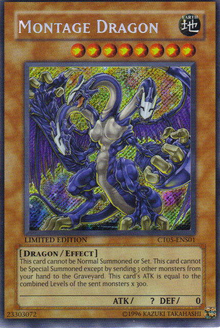 Montage Dragon [CT05-ENS01] Secret Rare | Cracking-Singles