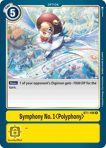 Symphony No.1 (Polyphony) [BT1-106] [Release Special Booster Ver.1.0] | Cracking-Singles