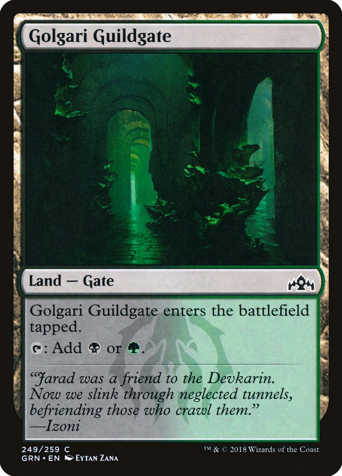 Golgari Guildgate (249/259) [Guilds of Ravnica] | Cracking-Singles