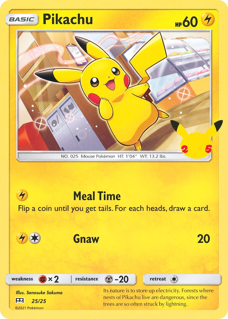 Pikachu (25/25) [McDonald's 25th Anniversary] | Cracking-Singles