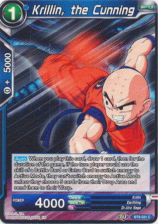 Krillin, the Cunning [BT8-031] | Cracking-Singles