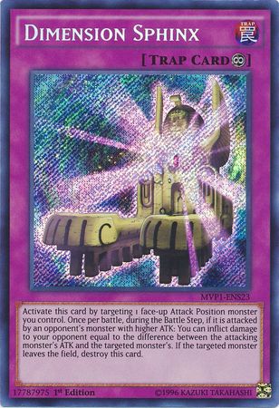 Dimension Sphinx [MVP1-ENS23] Secret Rare | Cracking-Singles