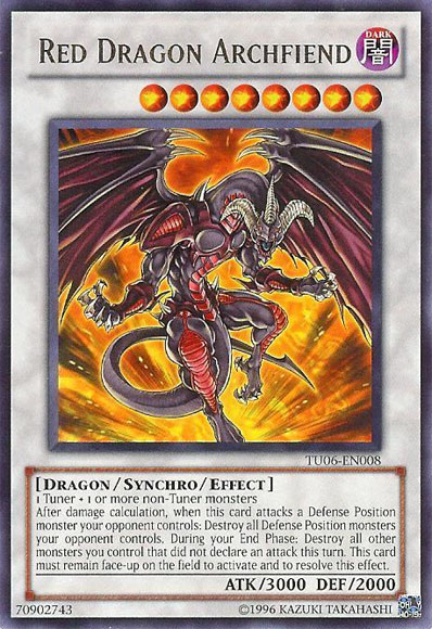 Red Dragon Archfiend [TU06-EN008] Rare | Cracking-Singles