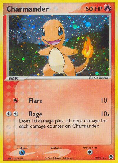 Charmander (113/112) [EX: FireRed & LeafGreen] | Cracking-Singles